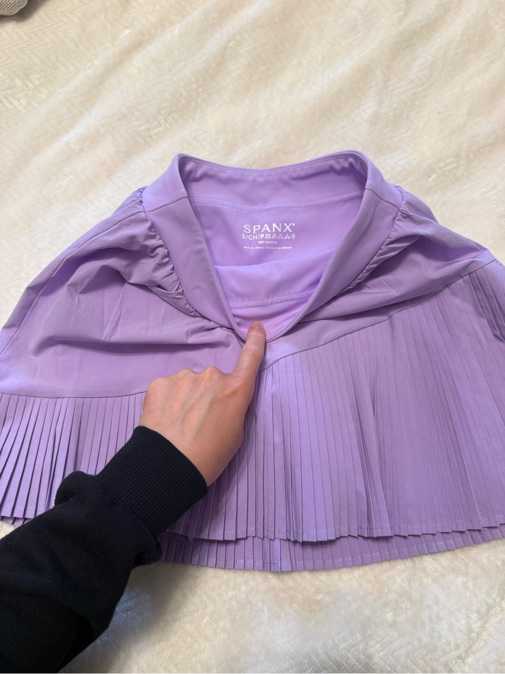 SPANX size small get moving skort